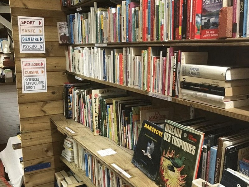 la bouquinerie RSP des livres de seconde main